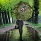 Montford Point Marines Umbrella Flame Fire Military Green Camo
