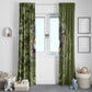 Montford Point Marines Window Curtain Flame Fire Military Green Camo