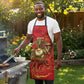 Montford Point Marines Apron Flame Fire Military Red Camo