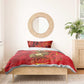 Montford Point Marines Bedding Set Flame Fire Military Red Camo