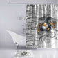 Montford Point Marines Bathroom Set Flame Fire Military White Camo