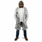 Montford Point Marines Cloak Flame Fire Military White Camo