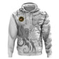 Montford Point Marines Hoodie Flame Fire Military White Camo
