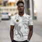 Montford Point Marines Polo Shirt Flame Fire Military White Camo