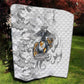 Montford Point Marines Quilt Flame Fire Military White Camo