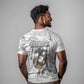 Montford Point Marines T shirt Flame Fire Military White Camo