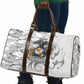Montford Point Marines Travel Bag Flame Fire Military White Camo