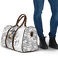 Montford Point Marines Travel Bag Flame Fire Military White Camo