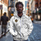 Montford Point Marines Zip Hoodie Flame Fire Military White Camo