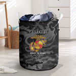 Montford Point Marines Laundry Basket First To Fight Last to Leave