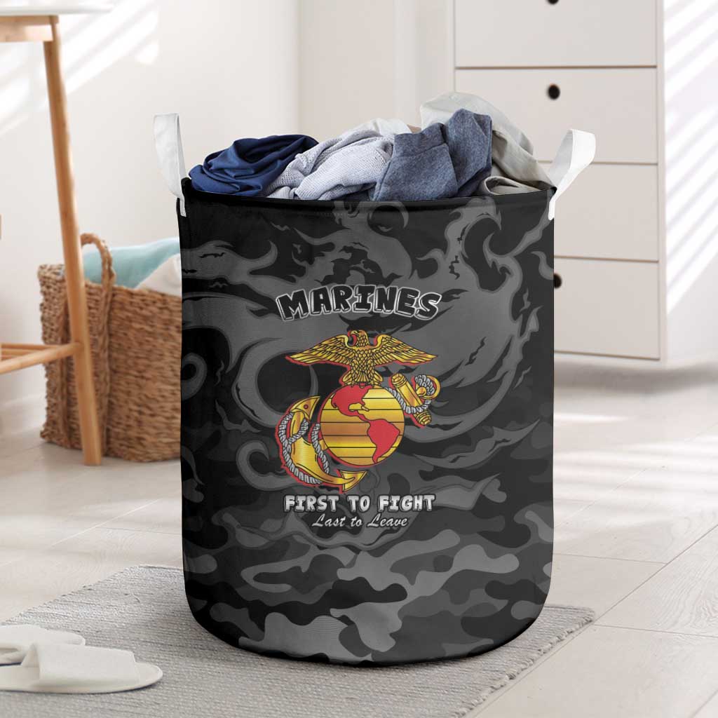 Montford Point Marines Laundry Basket First To Fight Last to Leave
