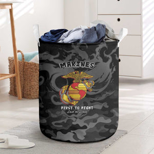 Montford Point Marines Laundry Basket First To Fight Last to Leave