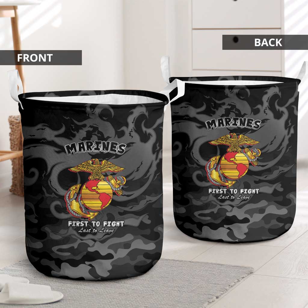 Montford Point Marines Laundry Basket First To Fight Last to Leave