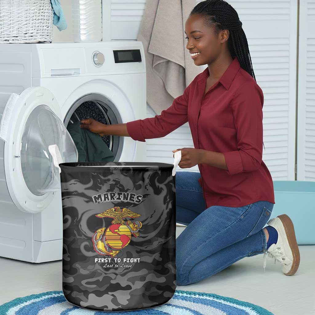 Montford Point Marines Laundry Basket First To Fight Last to Leave