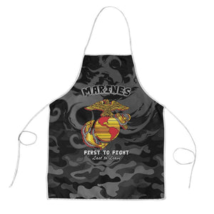 Montford Point Marines Apron First To Fight Last to Leave