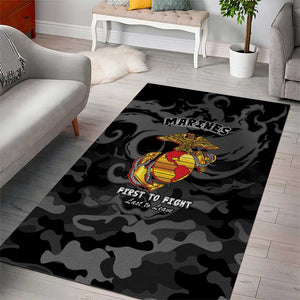 Montford Point Marines Area Rug First To Fight Last to Leave