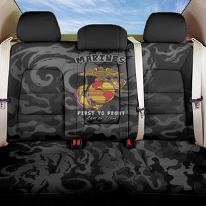 Montford Point Marines Back Car Seat Cover First To Fight Last to Leave