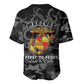 Montford Point Marines Baseball Jersey First To Fight Last to Leave