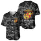 Montford Point Marines Baseball Jersey First To Fight Last to Leave