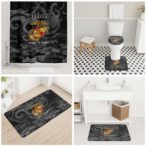 Montford Point Marines Bathroom Set First To Fight Last to Leave