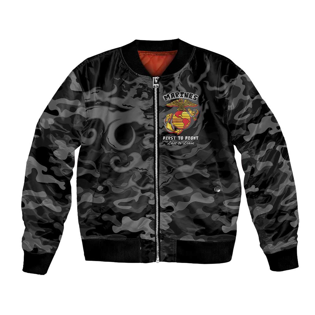 Montford Point Marines Bomber Jacket First To Fight Last to Leave