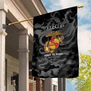 Montford Point Marines Garden Flag First To Fight Last to Leave