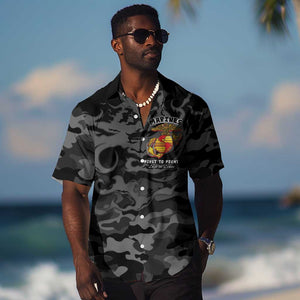 Montford Point Marines Hawaiian Shirt First To Fight Last to Leave