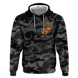 Montford Point Marines Hoodie First To Fight Last to Leave