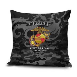 Montford Point Marines Pillow Cover First To Fight Last to Leave