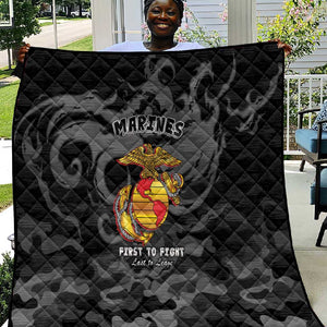 Montford Point Marines Quilt First To Fight Last to Leave