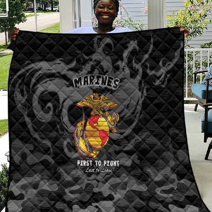 Montford Point Marines Quilt First To Fight Last to Leave