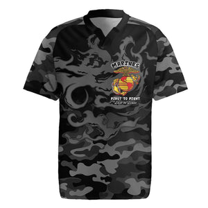 Montford Point Marines Rugby Jersey First To Fight Last to Leave