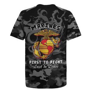 Montford Point Marines Rugby Jersey First To Fight Last to Leave