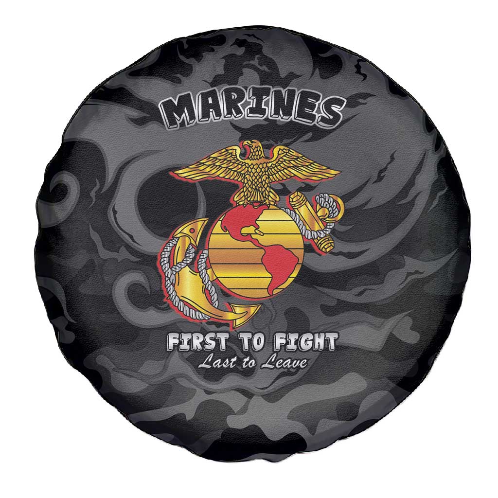 Montford Point Marines Spare Tire Cover First To Fight Last to Leave