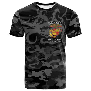 Montford Point Marines T shirt First To Fight Last to Leave
