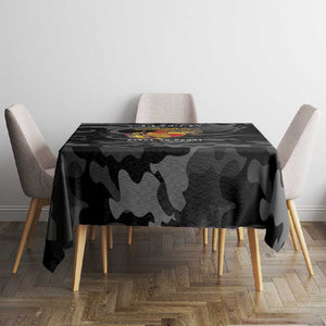 Montford Point Marines Tablecloth First To Fight Last to Leave