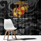 Montford Point Marines Window Curtain First To Fight Last to Leave