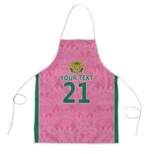 Pink South Africa Cricket Custom Apron African King Proteas Be Way Pink