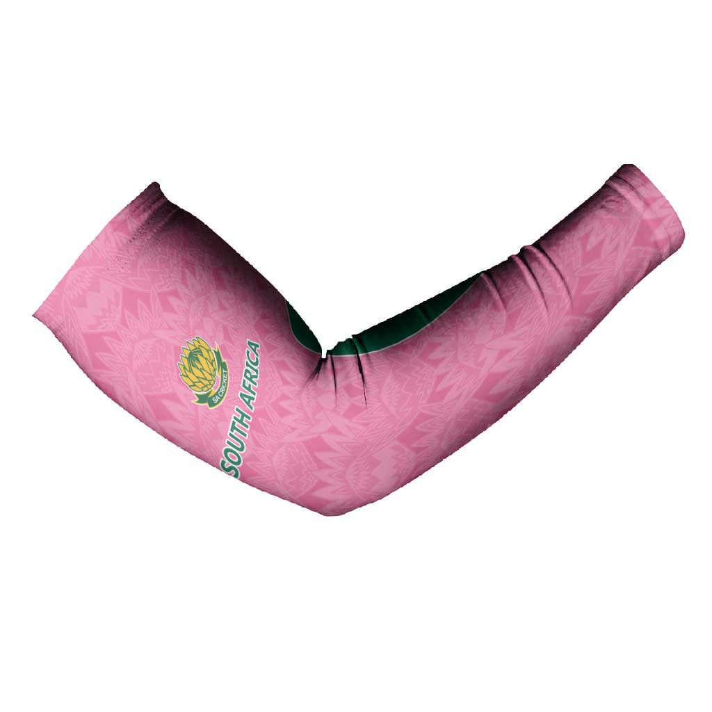 Pink South Africa Cricket Custom Arm Sleeves African King Proteas Be Way Pink