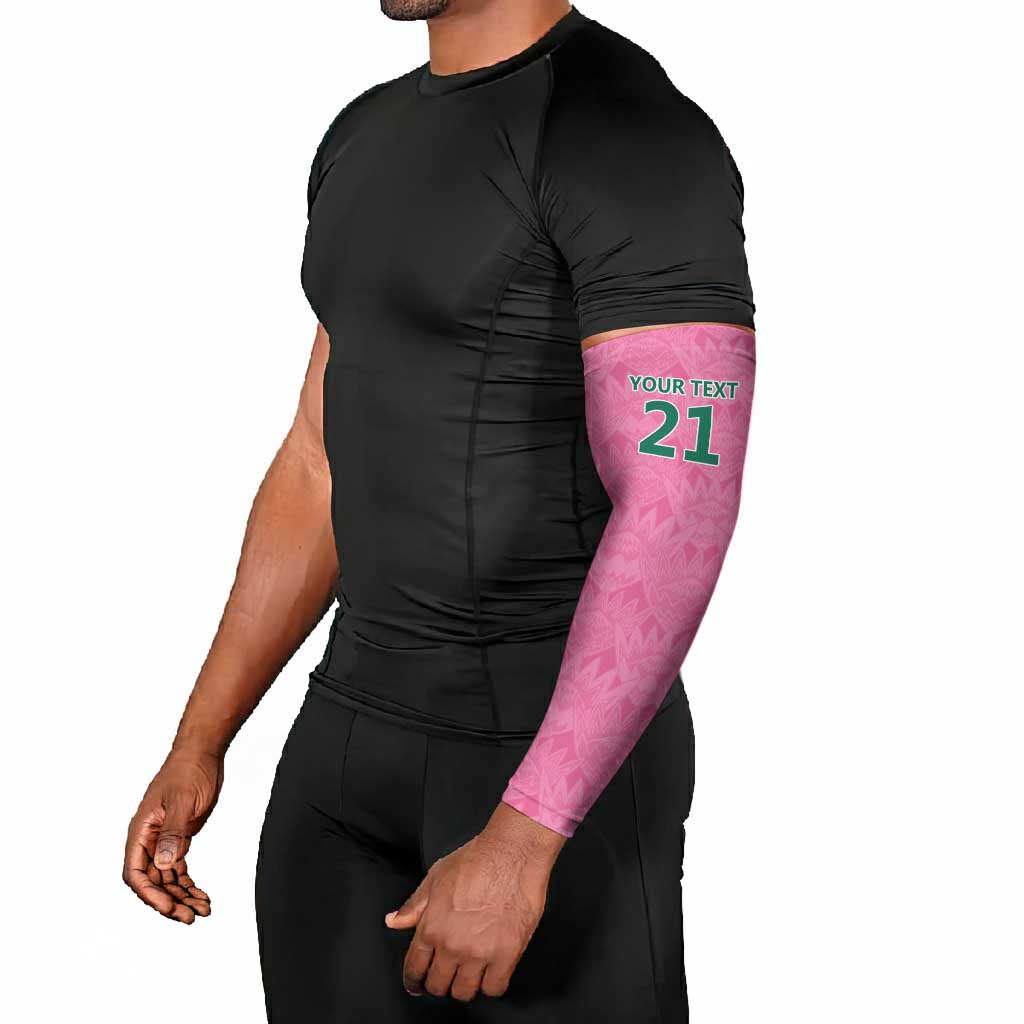Pink South Africa Cricket Custom Arm Sleeves African King Proteas Be Way Pink