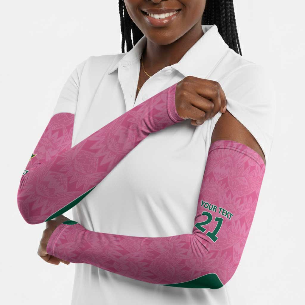 Pink South Africa Cricket Custom Arm Sleeves African King Proteas Be Way Pink
