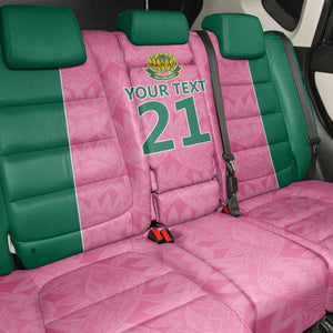 Pink South Africa Cricket Custom Back Car Seat Cover African King Proteas Be Way Pink