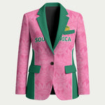 Pink South Africa Cricket Custom Blazer African King Proteas Be Way Pink