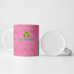 Pink South Africa Cricket Custom Ceramic Mug African King Proteas Be Way Pink