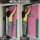 Pink South Africa Cricket Custom Door Cover African King Proteas Be Way Pink