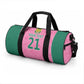 Pink South Africa Cricket Custom Duffle Bag African King Proteas Be Way Pink
