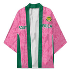 Pink South Africa Cricket Custom Kimono African King Proteas Be Way Pink