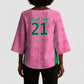 Pink South Africa Cricket Custom Kimono Sleeve Blouse African King Proteas Be Way Pink
