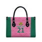 Pink South Africa Cricket Custom Leather Bag African King Proteas Be Way Pink
