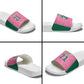 Pink South Africa Cricket Custom Slide Sandals African King Proteas Be Way Pink